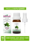 PROCLİS Çay Ağacı Yağ, %100 Doğal Uçucu Yağ, Tea Tree Oil 10 ml Sprey Başlıklı