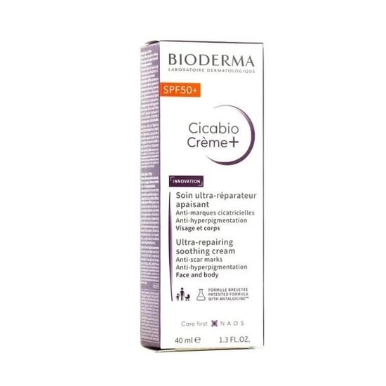 Bioderma Cicabio Creme+ SPF50+ Onarıcı ve Yatıştırıcı Leke Karşıtı Bakım Kremi 40 ml
