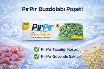 Pırpır Buzdolabı Poşeti Büyük Boy 15'Li