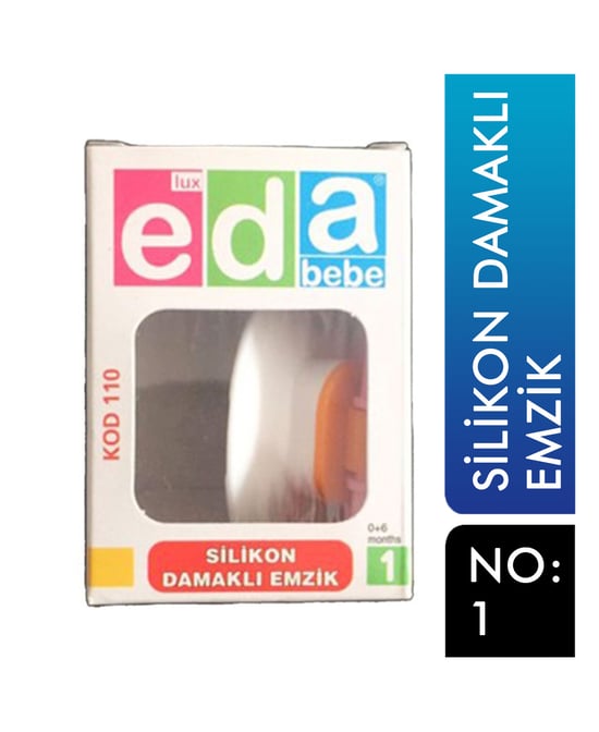 Lüx Eda Bebe Silikon Damaklı Emzik No:1
