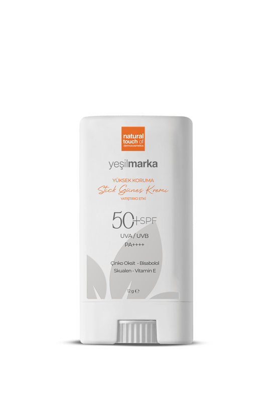 Yeşil Marka Stick Güneş Kremi 50 Faktör (SPF) 12 gr