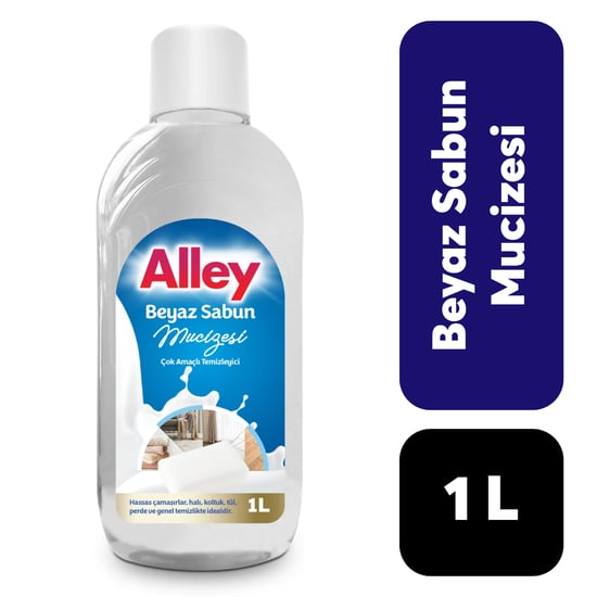 Alley Beyaz Sabun Mucizesi Sabun Sıvı 1 L