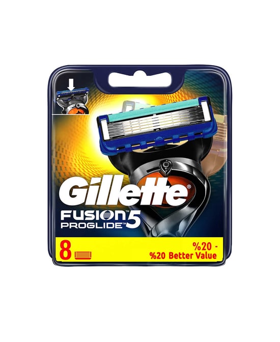 Gillette Fusion5 Proglide Yedek Erkek Tıraş Bıçağı 8'li