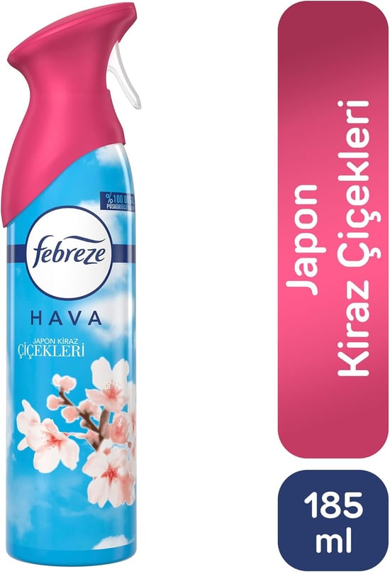 Febreze Japon Kiraz Çiçekleri 185 ml Hava Ferahlatıcı