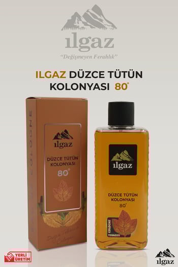 Ilgaz Düzce Tütün Kolonyası 80 Derece 400 Ml | Elegance Series