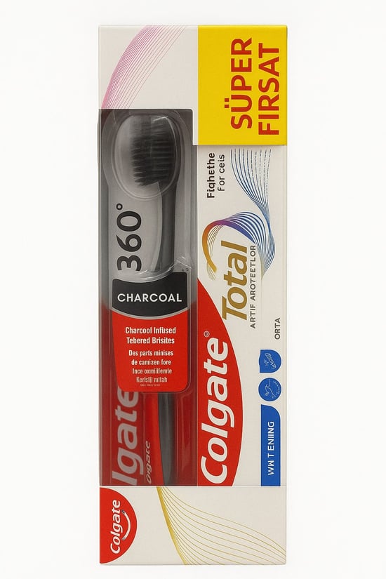 Colgate Diş Macunu Total 50 ml + 360 Diş Fırçası