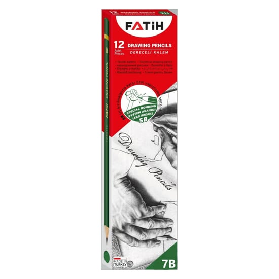 Fatih Dereceli Kalem 7B 12'li