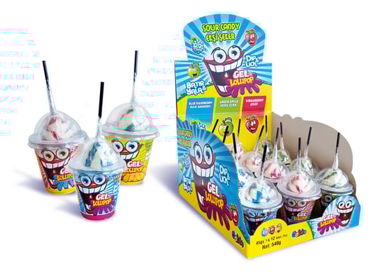 Bobbo Jell Bardak Lolıpop Şeker 45 Gr