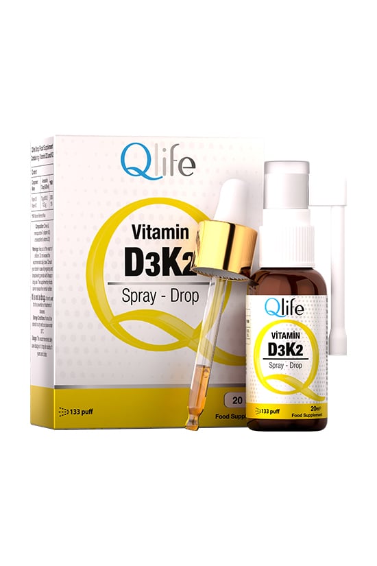 Vitamin D3 K2 — Sprey & Damla - 20 ml