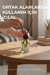 Ilgaz Yasemin Çiçeği Bambu Çubuklu Oda Kokusu 110 ml | Red Diffuser Jasmine Sakinleştirici Ortam Kokusu
