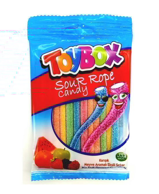 Toybox Şekerleme 70 gr x 12'li Paket Sour Rope