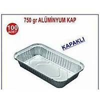 Alüminyum Kase+Kapak 750 Gr 100 Lü