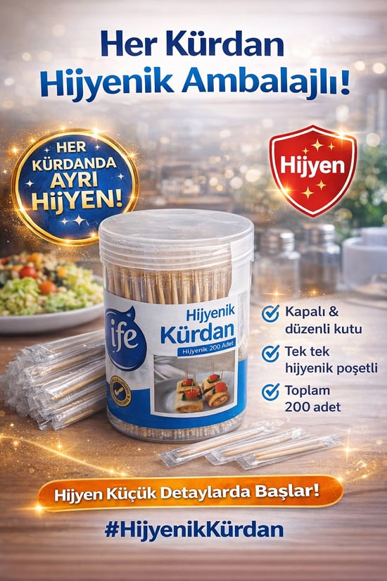 Life Hijyenik Kürdan 200'Lü
