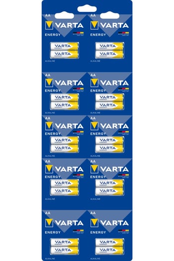 Varta Energy AA Kalem Pil 10X2 Kartela