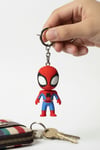 Spiderman Figürlü Hareketli Anahtarlık