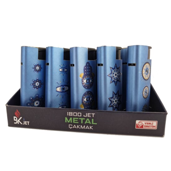 Koko  Bk 1800 Jet Metal Çakmak 25'li