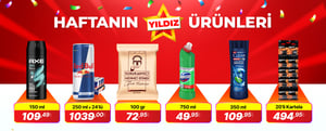 İndirimli Ürünler -Haftanın Yıldız Ürünleri kampanya resmi