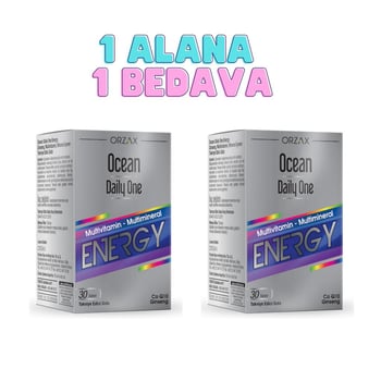 Orzax Ocean Daily One Energy Multivitamin - Multimineral 30 + 30 Tablet