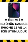 DİYARI FIRSAT İphone 13 & İphone 14 Uyumlu Renkli Desenli Şeffaf Silikon Kılıf