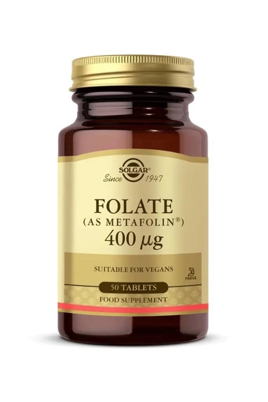 Solgar Folate 400 mg 50 Tablet