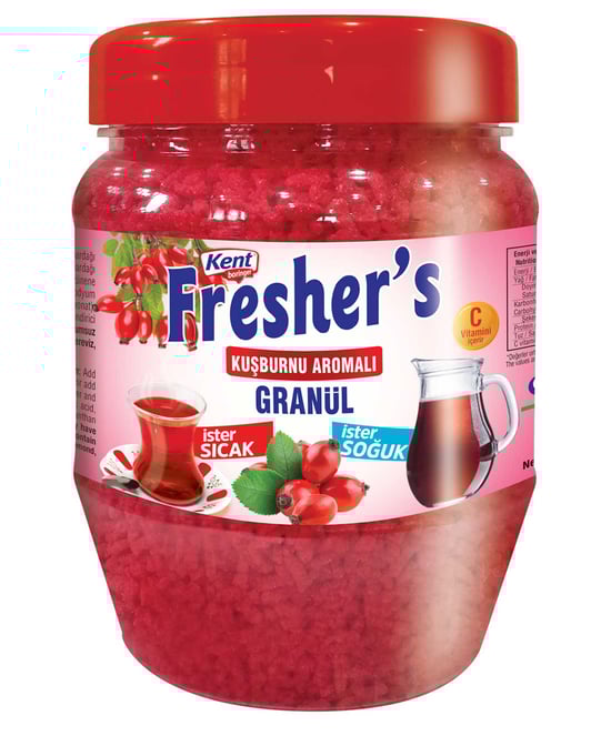 Kent Boringer Fresher's Granül İçecek 300 gr Kuşburnu Aromalı