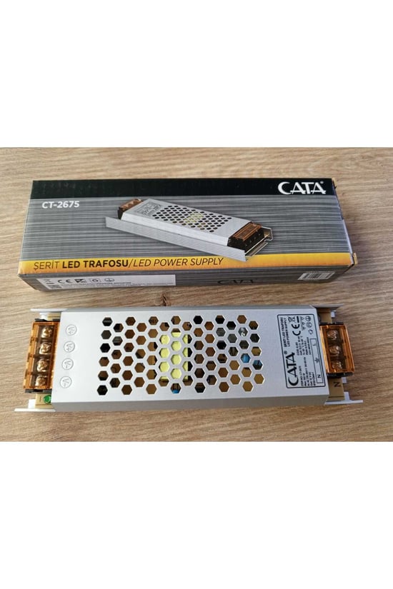 12,5 Amper 150w Ultra Slim Şerit Led Trafosu Ct-2675