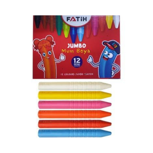 Fati̇h 12 Renk Jumbo Mum Boya