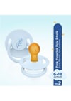 Wee Baby Pure Yuvarlak Uçlu Kauçuk Emzik No:2 6-18 ay Mavi