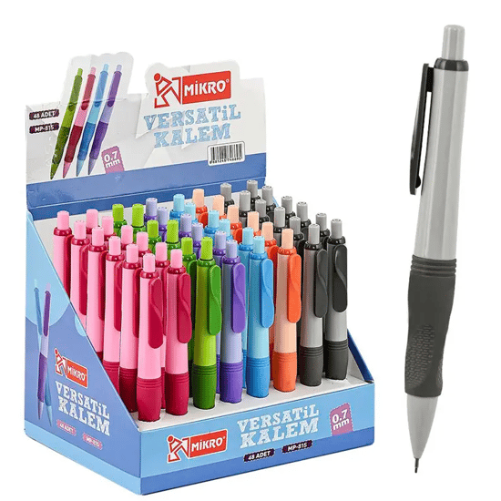 Mikro MP-815 Standlı Versatil Kalem 0,7MM 48 Adet