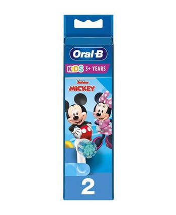 Oral-B Şarjlı Diş Fırçası Yedek Başlık 2'li Çocuk Mickey Mouse