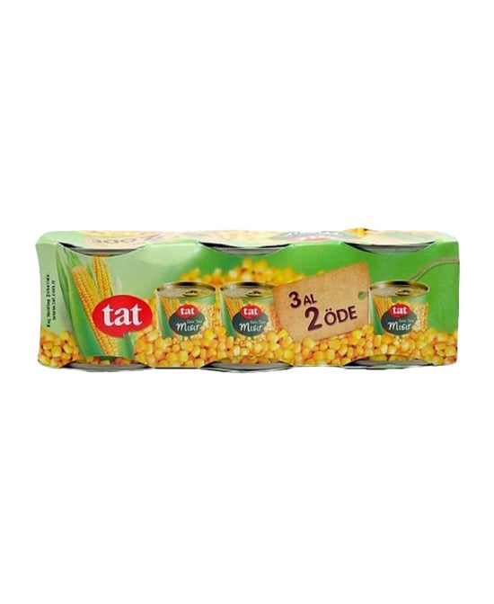 Tat Mısır Konserve 3 X 210 gr