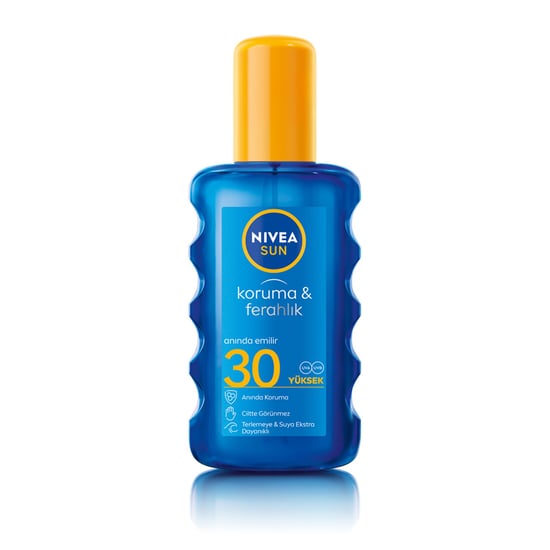 Nivea Sun Yüksek Koruma&Ferahlık Güneş Koruyucu Sprey spf 30 200 ml