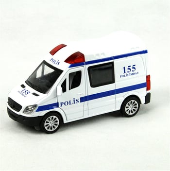 Vardem Çekbırak 1:30 Işıklı Sesli Polis Arabası 588A-POL