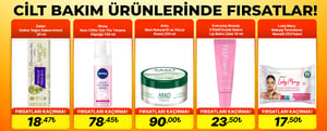 Cilt Bakım Ürünlerinde Dev Fırsatlar! kampanya resmi