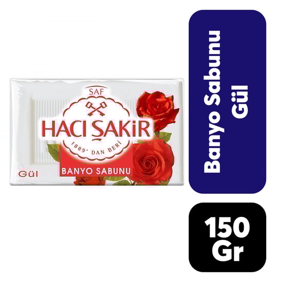 Sabun Hacı Şakir 150 gr Banyo Gül