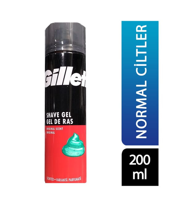 Gillette Tıraş Jeli 200 ml Normal