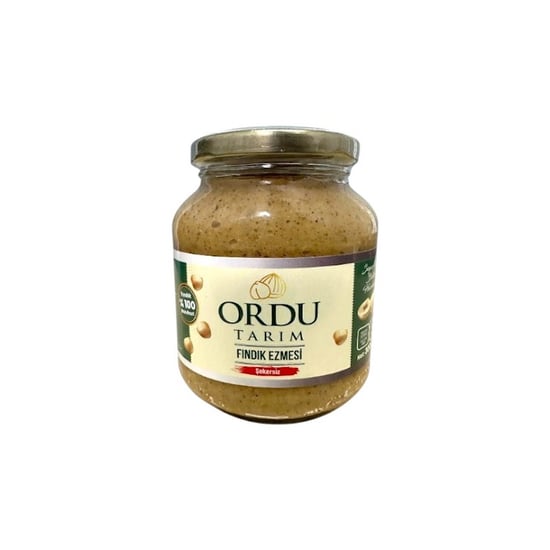 Ordu Tarım Şekersiz (%100) Fındık Ezmesi 300g 