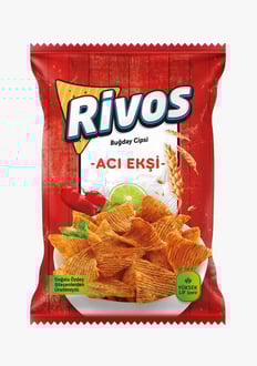 Rivos Buğday Cipsi Mevsim Acı Ekşi 56g