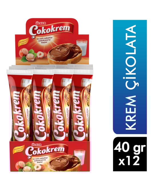 Ülker Çokorem Tüp Krem Çikolata,tüp çikolata,kahvaltılık ürünleri,çikolata,çikilata,atıştırmalık ürünler,abur cubur ürünleri,abur cuburlar,atıştırnalık yiyecekler,gıda ürünleri,toptan gıda,toptan satın al,toptantr,toptan mağazacılık,toptan gıda