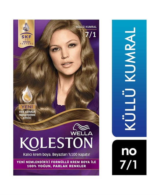 Koleston Saç Boyası no 7/1 Küllü Kumral