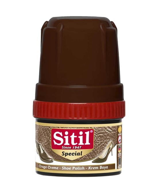 Sitil Ayakkabı Boyası Krem 50 ml Koyu Kahverengi