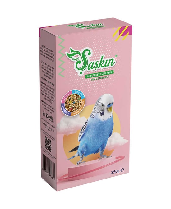 Şaşkın Muhabbet Kuşu Yemi 250 gr