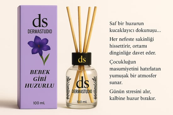 Dermastudio Bebek Gibi Huzurlu Bambu Ortam Kokusu 100 ML
