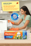 Macromax Büzgülü Çöp Torbası Orta Boy (55x60cm) Hanımeli Kokulu 30 Adet Süper Ekonomik Paket