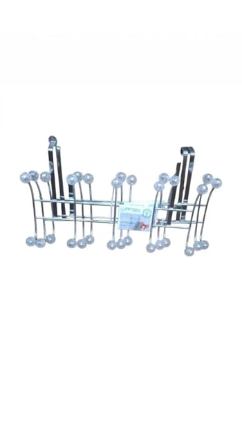 Zenda 10'Lu Krom Kapı Arkası Askı