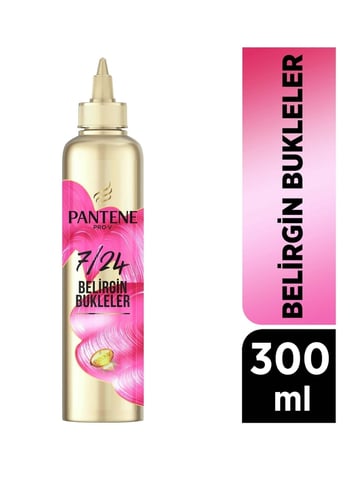 Pantene  7/24 Kıvırcık Saçlar İçin Saç Bakım Kremi 300 ml1