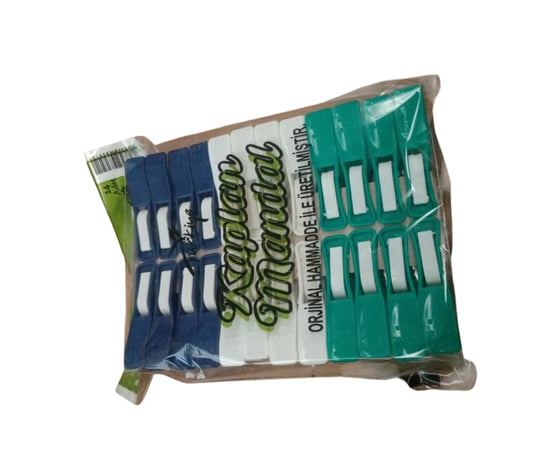 Kaplan 24'Lü Mandal-Renkli Yaysız Mandal