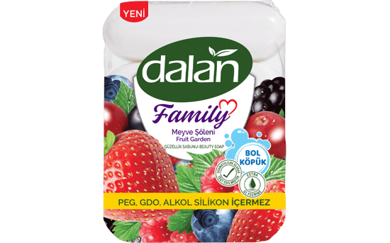 Dalan Family Sabun 4X75 Gr Meyve Şöleni
