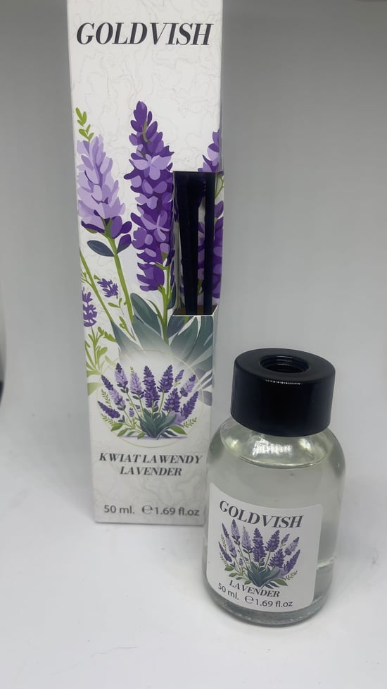 Goldvish Lavender Bambu Çubuklu Oda Ortam Kokusu