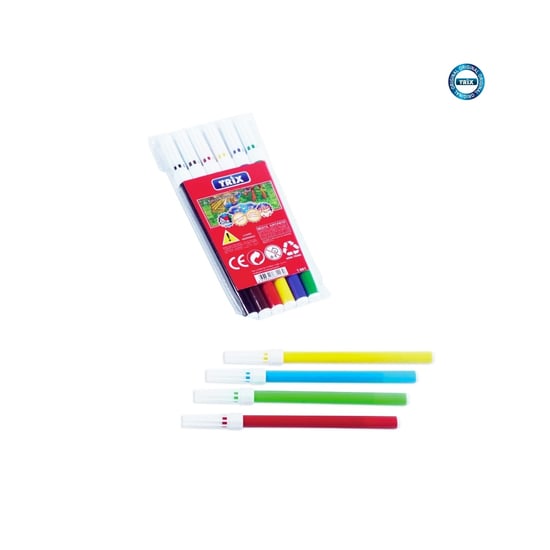 Trix 6'lı Keçeli Kalem